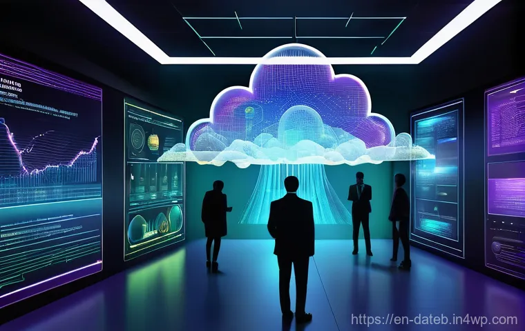 데이터 공유 생태계 구축을 위한 필수 도구 - **Prompt 1: Collaborative Data Strategy Workshop**
    A diverse group of modern business profession...